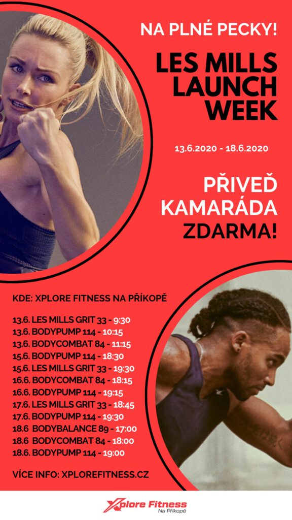 LM Launch week  Xplorefitness Praha 1